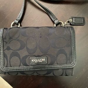 Black coach bag